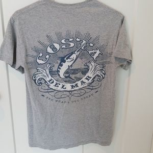 Costa Del Mar Grey Small T Shirt